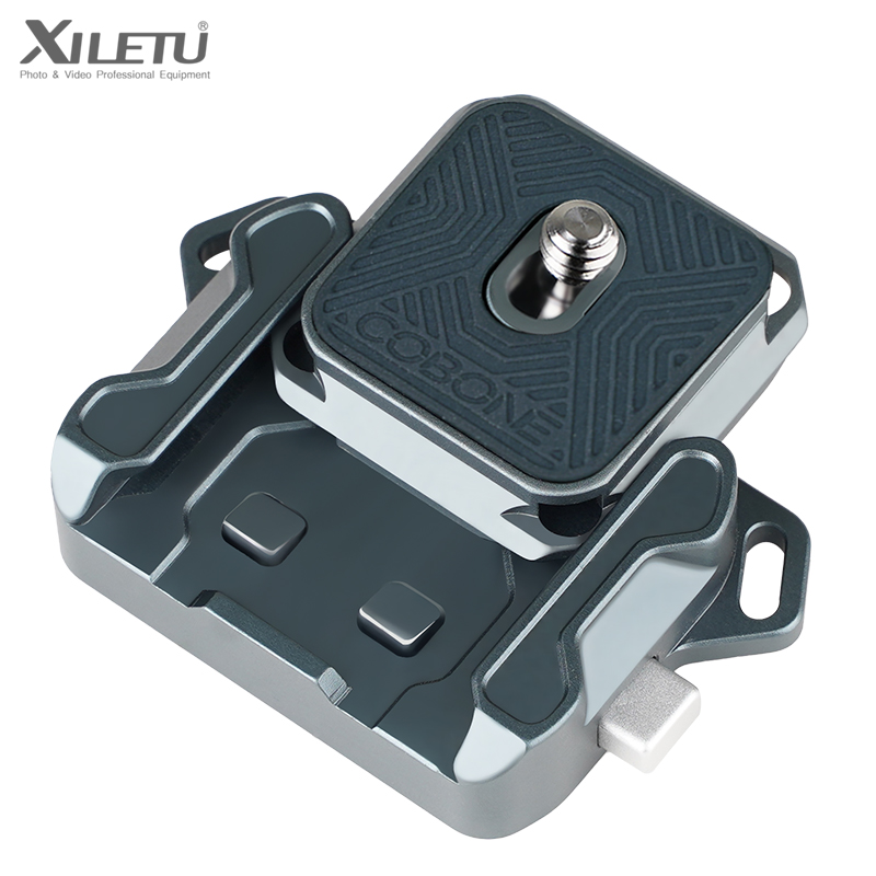 Camera Cage Baseplate - XILETU Plaque de fixation rapide avec