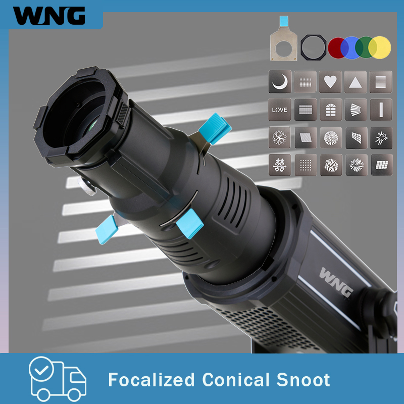 Beauty Dish Softbox - Snoot de projection Bowens avec motifs