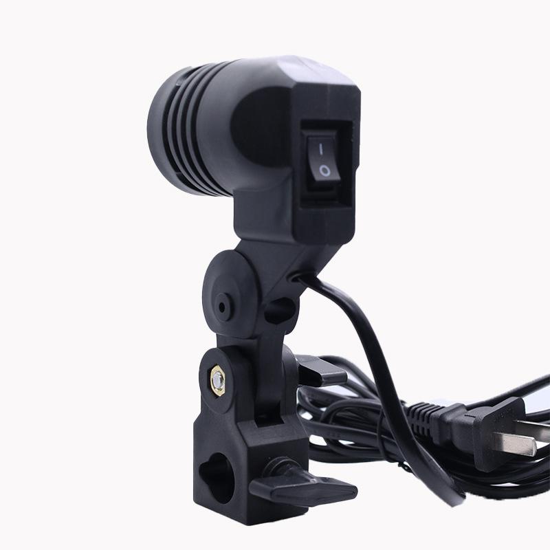 Photography Umbrella Light - Câble noir de 1,8 m avec