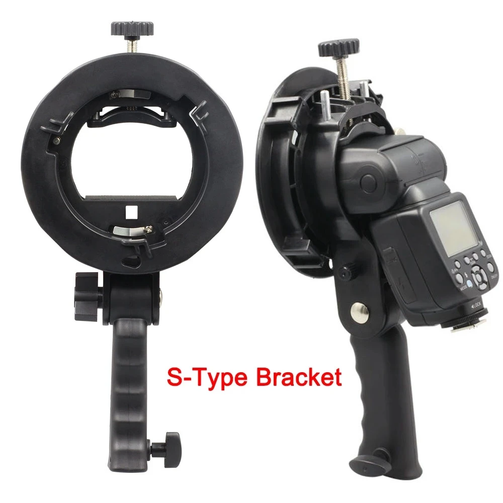 Beauty Dish Softbox - Support de poignée de Type S