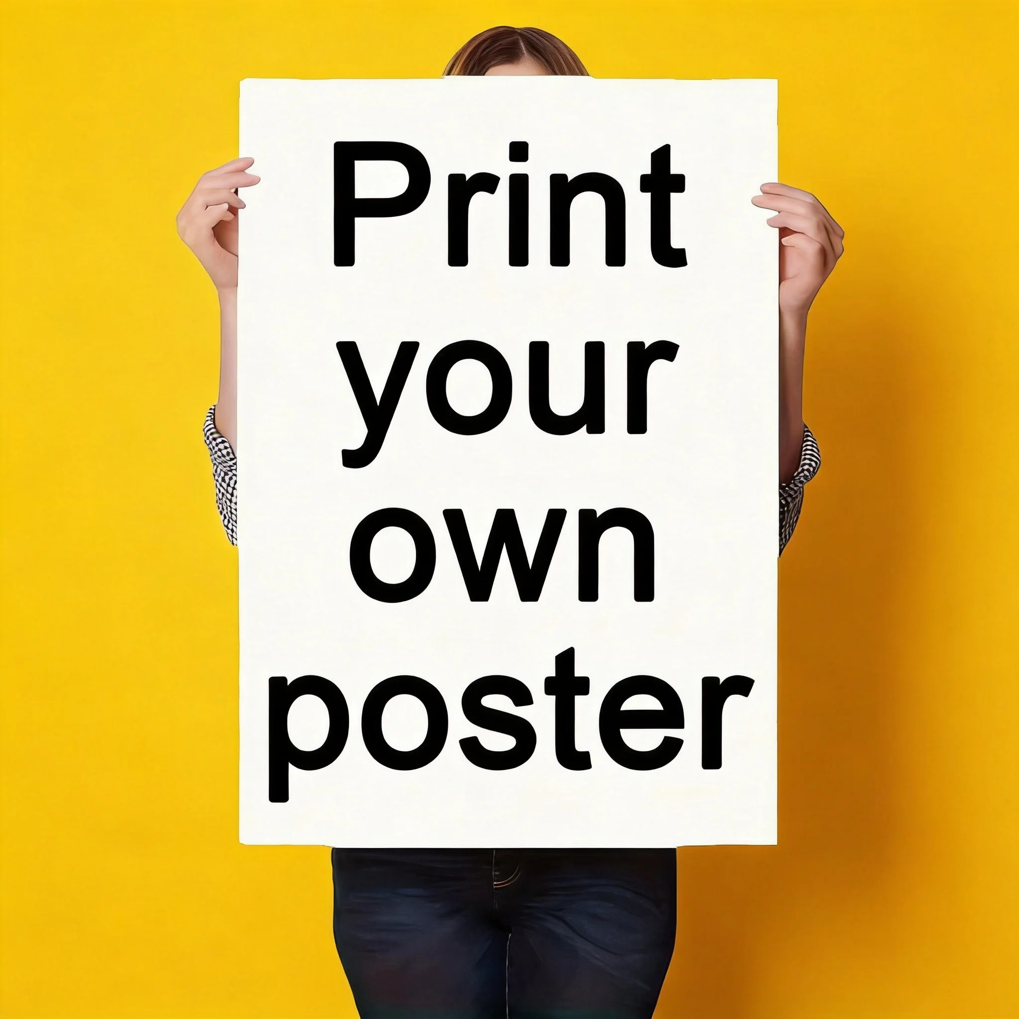 Photography Pose - Toile personnalisable vierge pour peinture sur