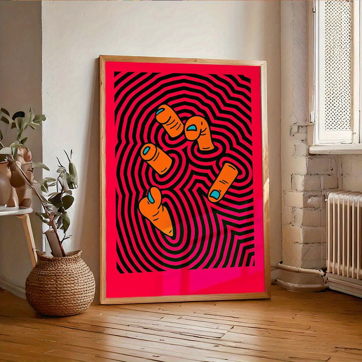 Photography Pose - Affiches d'art abstrait moderne avec motifs
