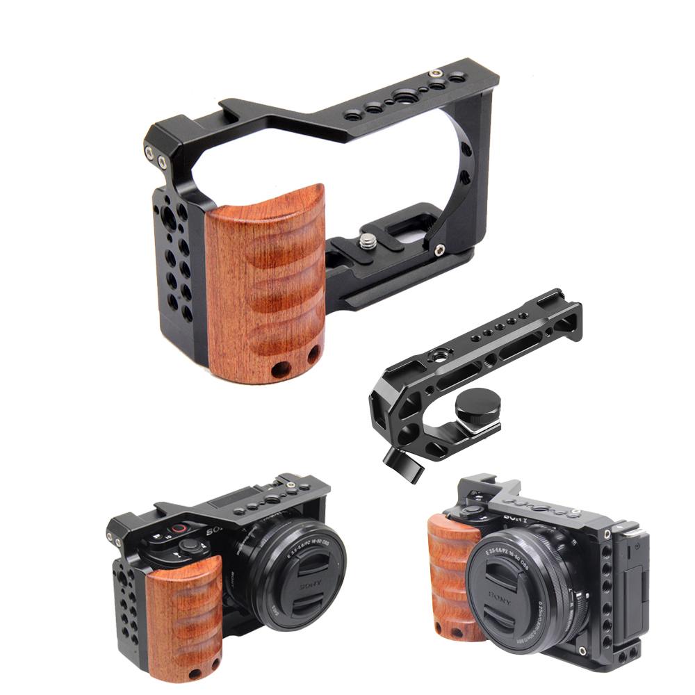 Camera Cage Baseplate - Pour Sony ZV-E10 Cage caméra avec
