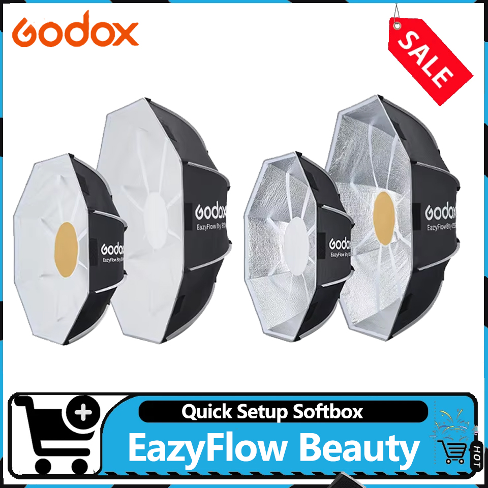Beauty Dish Softbox - Godox EazyFlow Beauty Dish 65cm/85cm, boîte