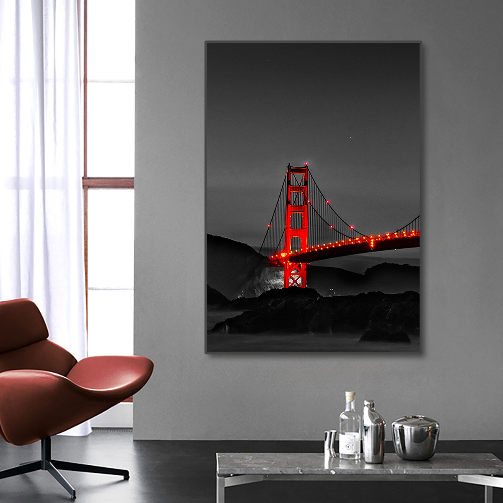 Affiche sans cadre, pont de po - Photography Angle avis et prix