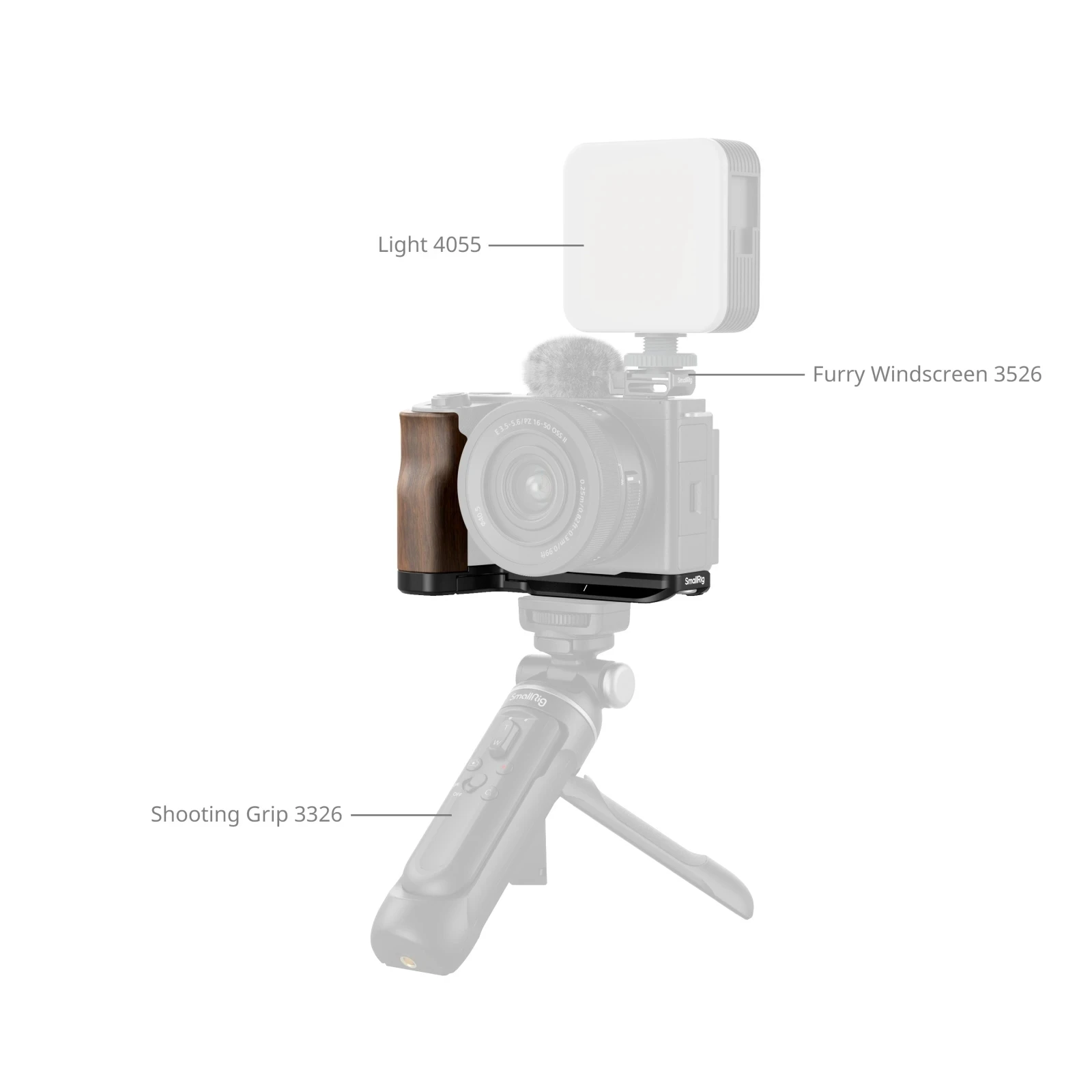 Smallrig HawkLock Kit de Cage  - Camera Cage Baseplate avis et prix