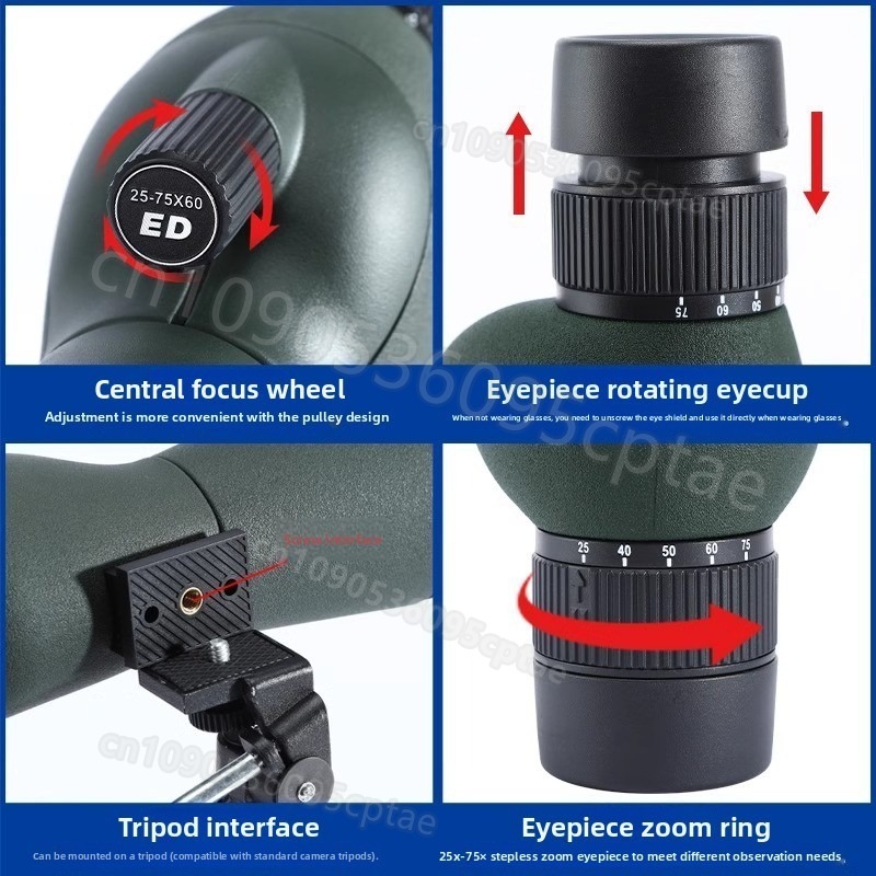Télescope monoculaire ED 75X Z - Photograph Ed avis et prix