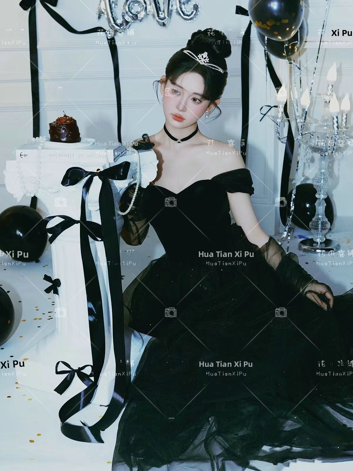Costume de princesse noire, st - Photography Vintage avis et prix