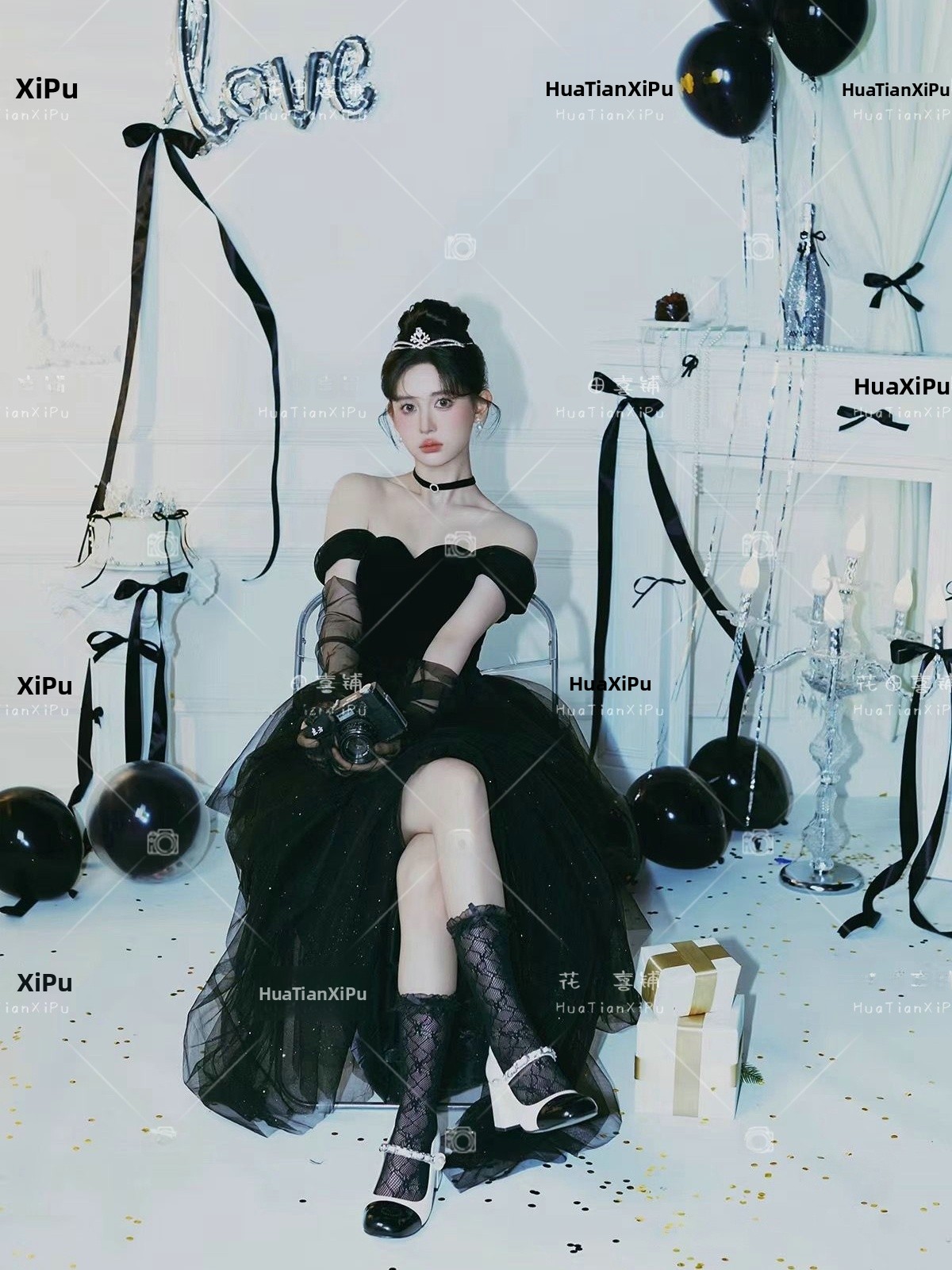 Costume de princesse noire, st - Photography Vintage avis et prix