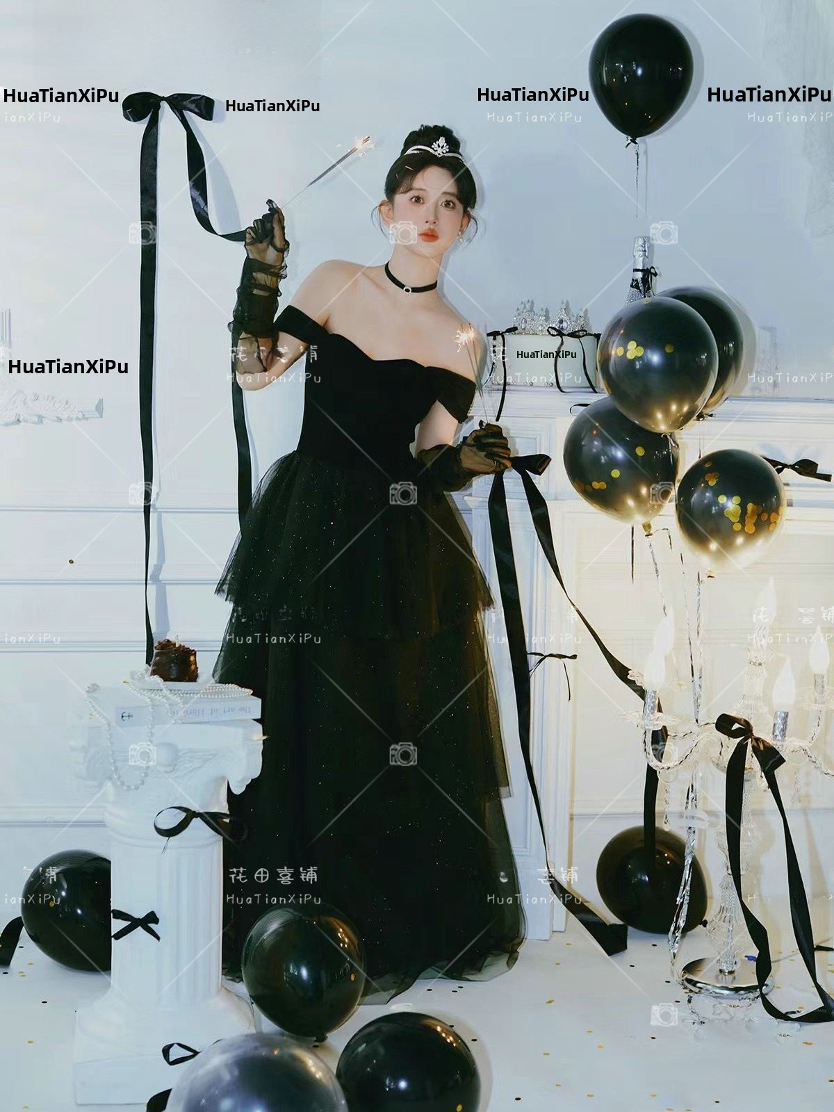 Costume de princesse noire, st - Photography Vintage avis et prix
