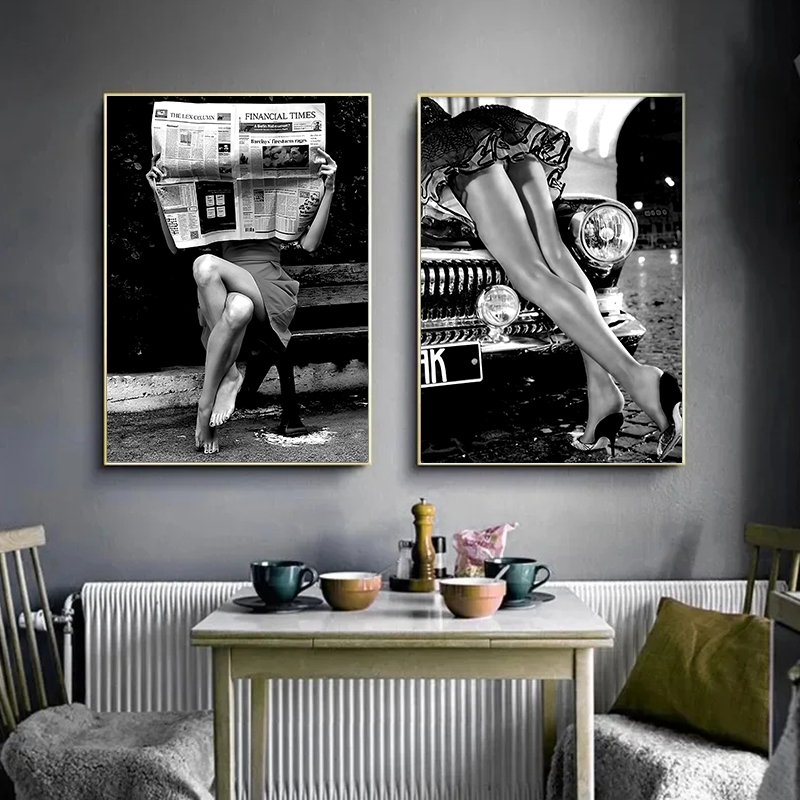 Affiche Vintage noir et blanc  - Photography Vintage avis et prix